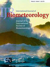 INTERNATIONAL JOURNAL OF BIOMETEOROLOGY杂志封面
